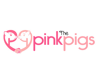 The Pink Pigs Logo Brand Identity redesign