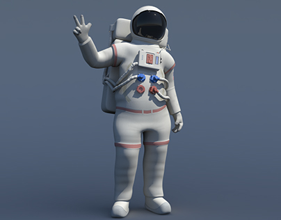 3D Astronaut Model