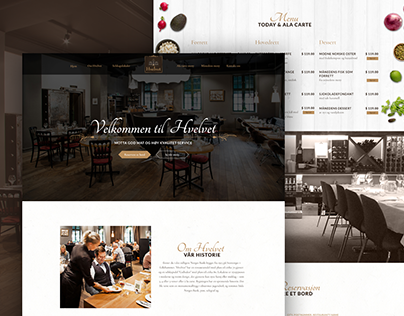 Restaurant Website UI/UX Design