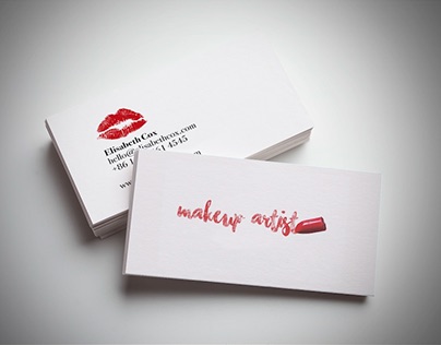 Makeup Artist Business Card