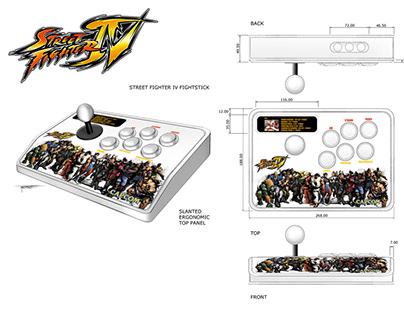 Street Fighter IV FightStick SE - Production 2009