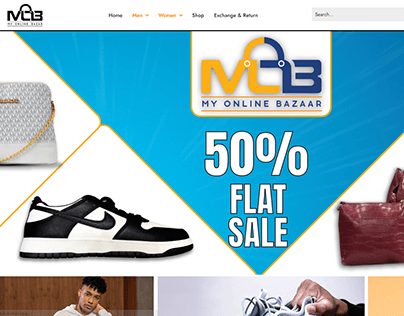 Online Bazar Ecommerce Website