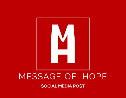 Message of Hope Social Media Post