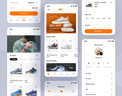 Kay Sneakers - Shoe Store Mobile App