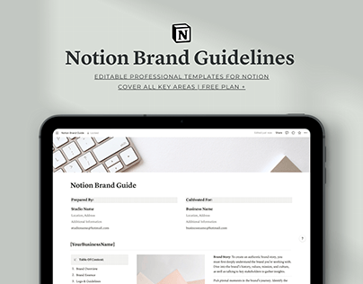 Project thumbnail - Notion Brand Guidelines Template