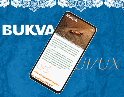 Bukva — UI/UX/Branding