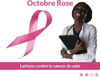 affiche lutte contre le cancer du sein