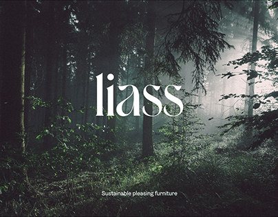 Liass – Sustainable pleasing furniture. Brand Identity.