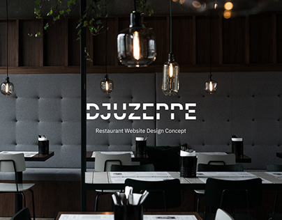 DJUZEPPE | Restaurant Website Design Concept