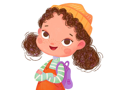 Character design for the children's book.