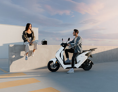 Honda EM1E electric scooter