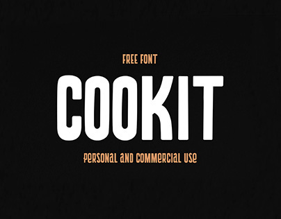 Cookit - Free Font - Personal and Commercial