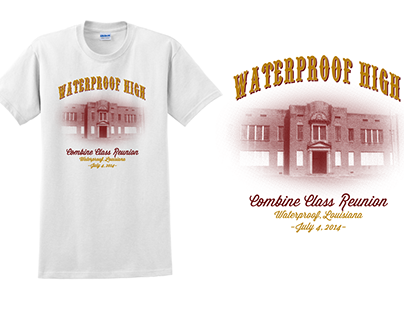 Waterproof High Reunion T-Shirt Design