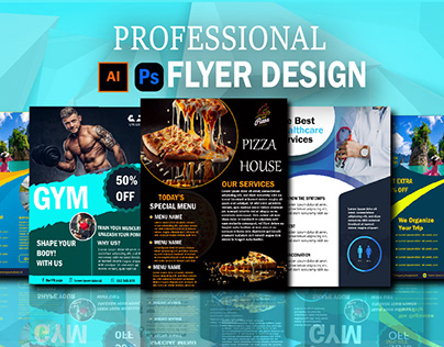 I will make professional flyer design for your company.