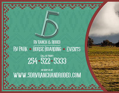 5D RV Park & Ranch Logo Work and Website Design
