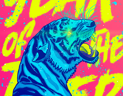 Project thumbnail - YEAR OF THE TIGER // Digital Art