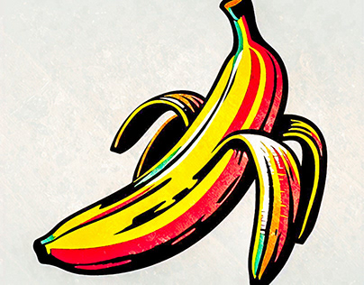 Andy Warhol Banana Banana