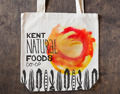 Kent Natural Foods Co-op Re Branding