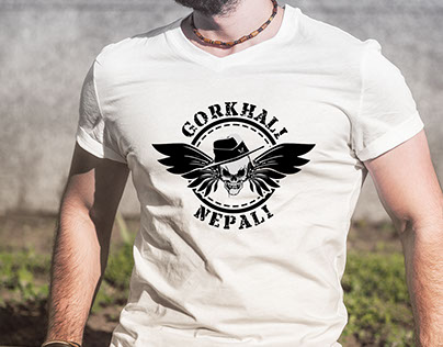 Gorkhali Nepali : Tshirt Design