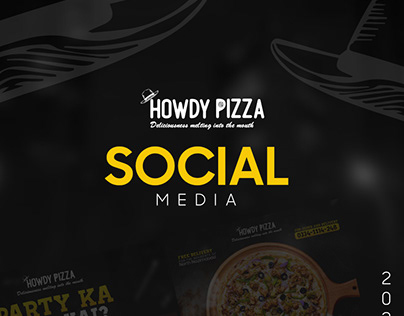 Howdy Pizza Social Media Creatives