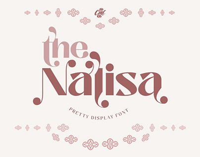 Nalisa Font - Modern beauty font