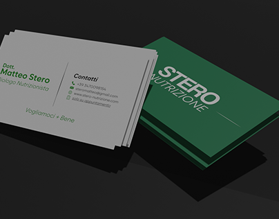 Project thumbnail - Business Card - Nutritionist