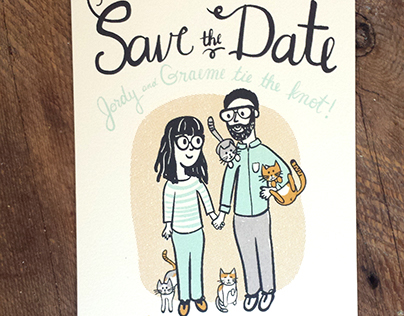 Save the Date - Jordy and Graeme