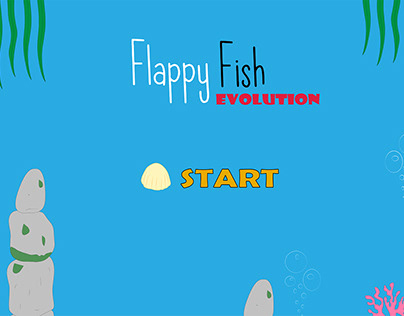 Flappy Fish Game Visual Design