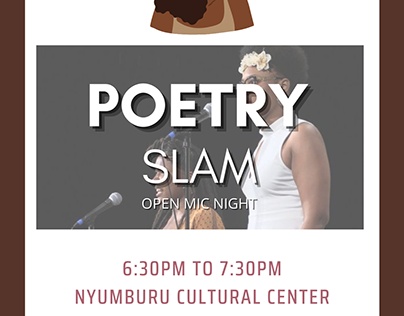 Poetry Slam Flyer