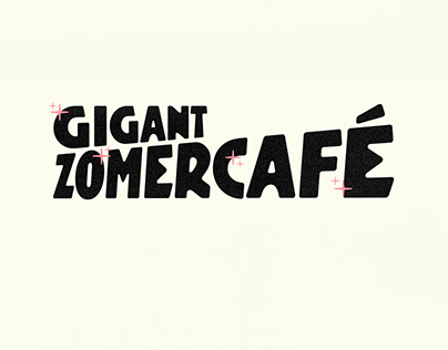 GIGANT Zomercafé branding