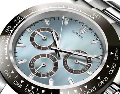 Rolex Watch Vector Illustration