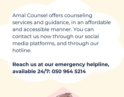 AMAL COUNSEL HELPLINE CONTACT-INSTAGRAM STORY