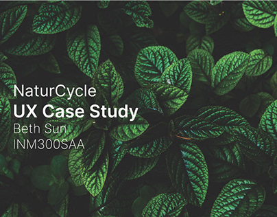 NaturCycle UX Case Study