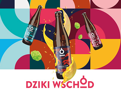 Project thumbnail - Craft Beer labels - Dziki Wschód