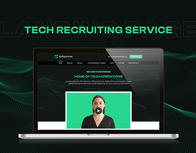 Tech Recruiting Service | Landing Page