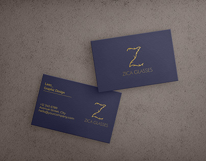 Name Card "Zica Glasses"