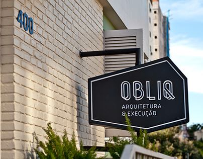 OBLIQ Arquitetura & Execução // Naming & Branding