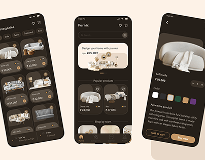Furnic - Mobile app for furniture