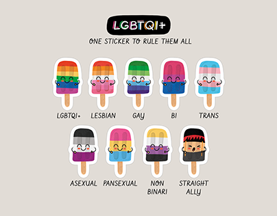 LGBTQI+ Stickers
