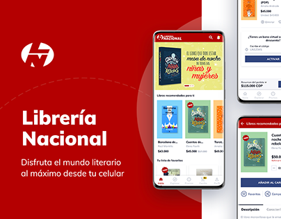 Librería Nacional - A Book eCommerce App
