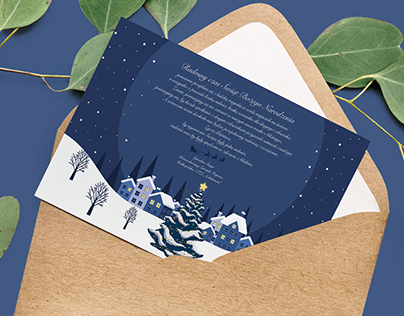 Project thumbnail - Projekt biuletynu i kartki świątecznej /SOLIDARNOŚĆ