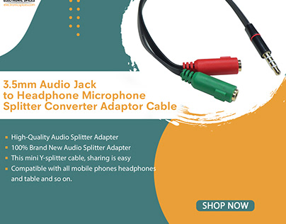 3.5mm Audio Jack to Headphone Microphone