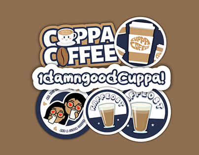 Sticker Pack - Cuppa Coffee