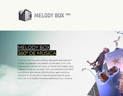 Parallax HTML5 & Design para Melody Box