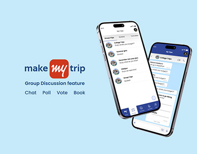 Group booking Make my Trip-Ui Ux Case study