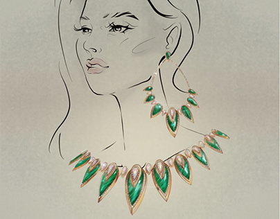 Messika Jewelry Illustration