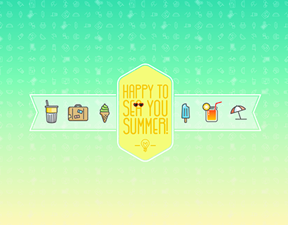 Happy to sea you summer! Desktop&Device Wallpaper