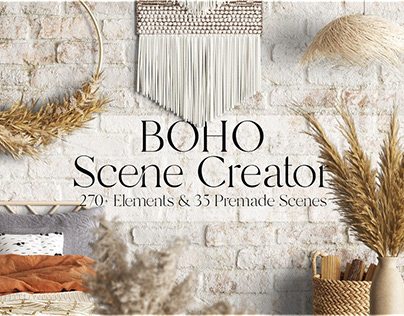 Boho Scene Creator - Boho Frame Creator