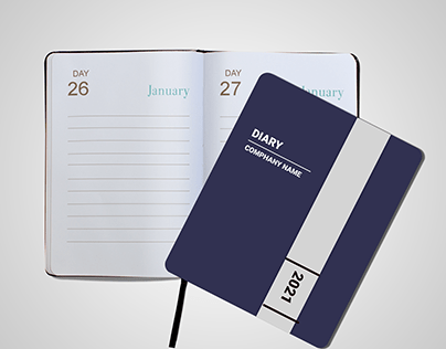 Diary design bindle / corporate diary design