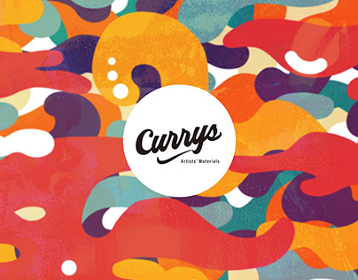 Curry's Artists' Materials Logo Re-design